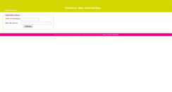 Desktop Screenshot of gestiondesastreintes.sarthe-habitat.fr